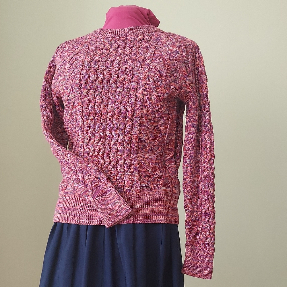 GAP Multicoloured Cable Knit Sweater
